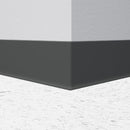 Tarkett / Johnsonite Traditional Vinyl Wall Base CBT20-6X100 Charcoal Roll Straight (Partial Piece - Sample)