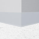 Tarkett / Johnsonite Traditional Duracove Rubber Wall Base DCT21-6X4 Platinum Straight (Partial Piece - Sample)