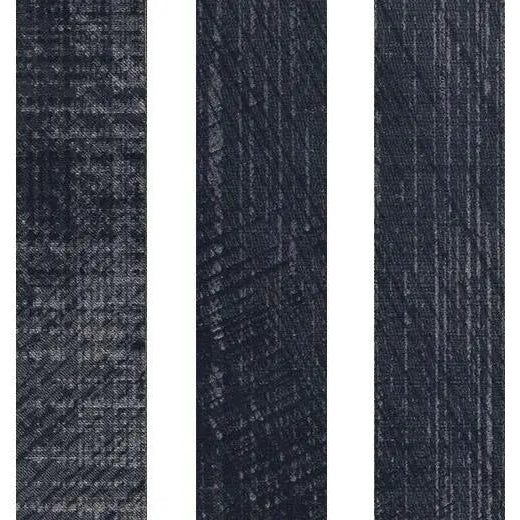 Forbo Flotex Refract 137001 Obsidian 9.8" x 39.37" Modular Plank