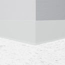 Tarkett / Johnsonite Traditional Vinyl Wall Base #23 Vapor Grey Pieces Straight (Partial Piece - Sample)