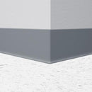 Tarkett / Johnsonite Traditional Vinyl Wall Base #28 Medium Grey Roll Straight (Partial Piece - Sample)