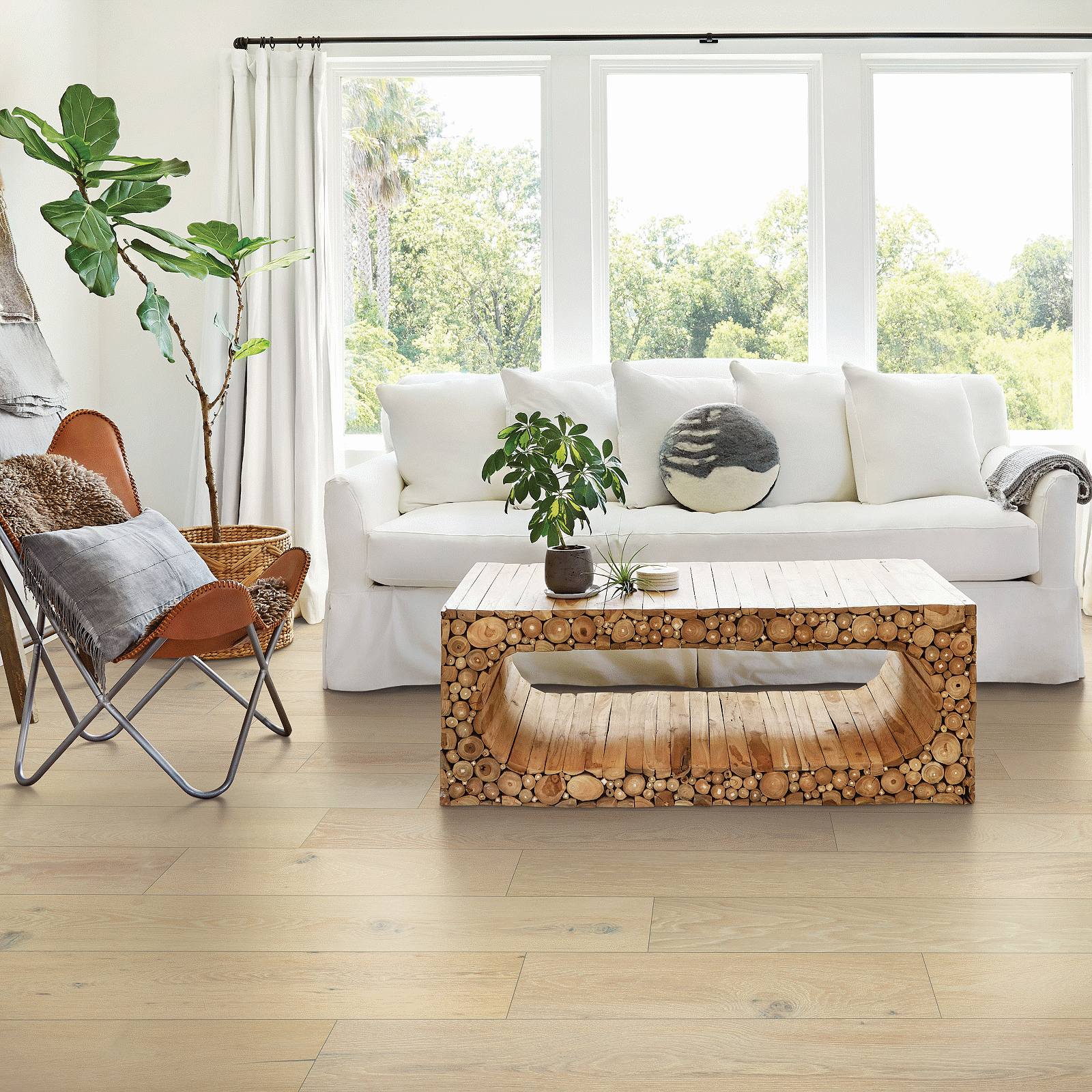 Mohawk TecWood Plus Seaside Tides WEK41-02 Tradewinds Oak Engineered Hardwood 7.5" X 75" (23.31 SF/Box)