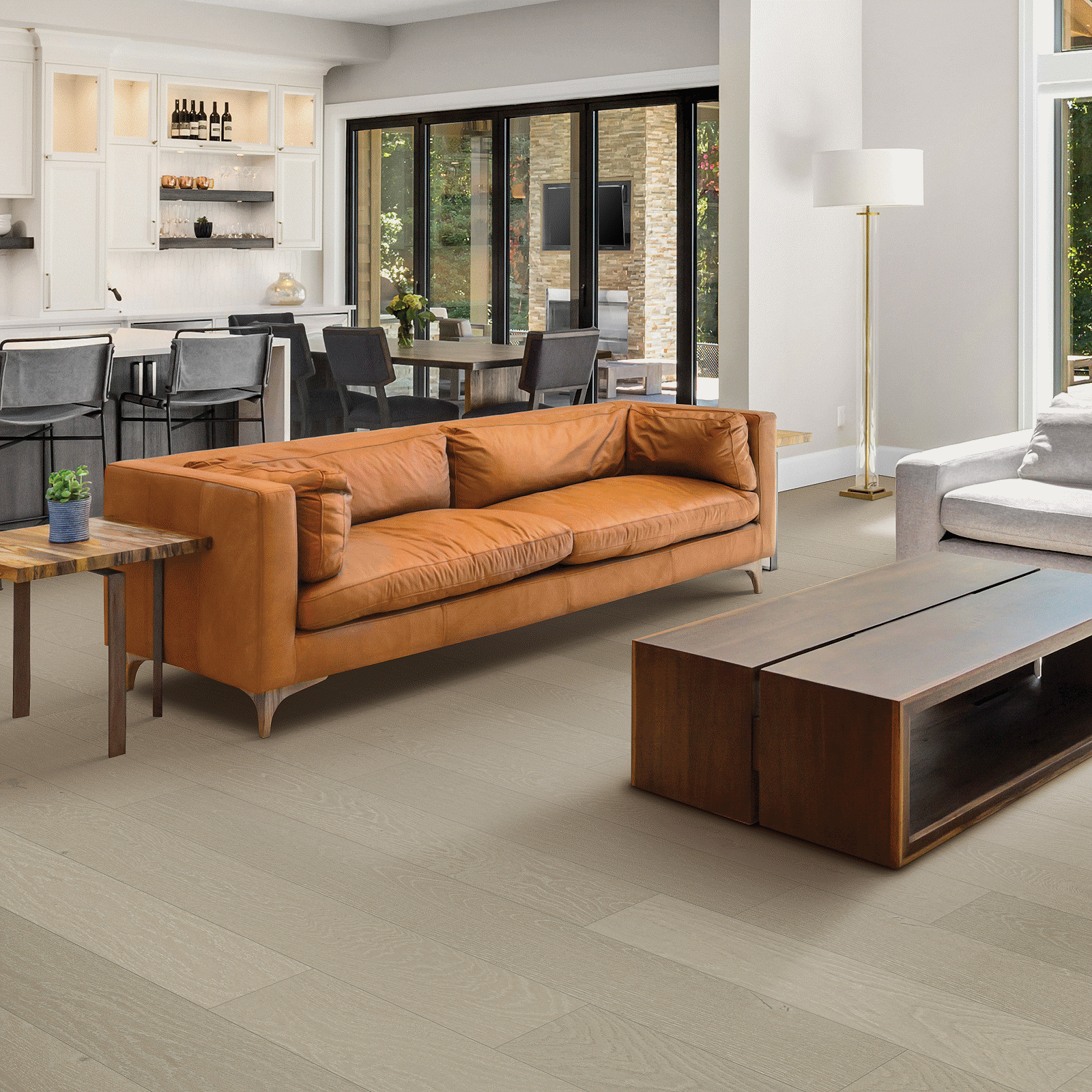 Mohawk TecWood Plus Coral Shores WEK43-04 Oyster Oak Engineered Hardwood 8.7" x 87" (26.04 SF/Box)