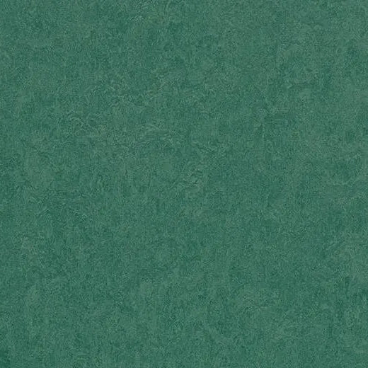 Forbo Hunter Green Linoleum Sheet 3271-195639 Marmoleum Marbled Fresco (Partial Piece - Sample)