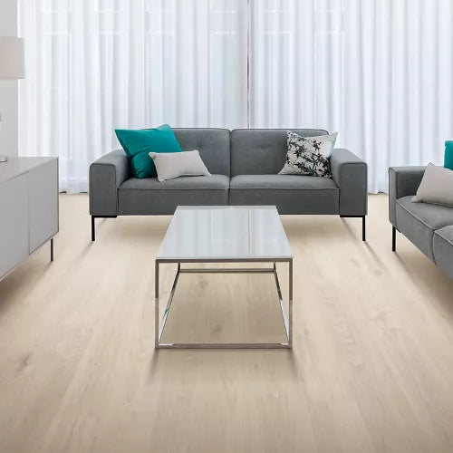 Mohawk Nimbus Oak Laminate CDL43-01 RevWood Plus Casita Terrace 7.5" x 54.34" (28.22 SF/Box) — room view