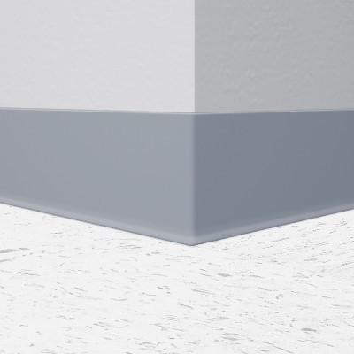 Tarkett / Johnsonite Traditional Duracove Rubber Wall Base #38 Pewter Roll Cove (Partial Piece - Sample)