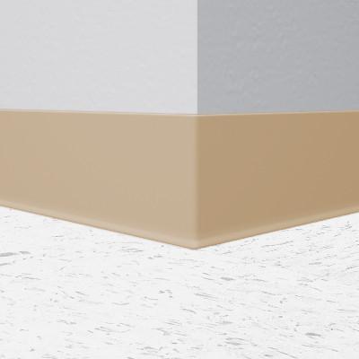 Tarkett / Johnsonite Traditional Duracove Rubber Wall Base DCT461-6X4 Wicker Straight (Partial Piece - Sample)