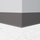 Tarkett / Johnsonite Traditional Duracove Rubber Wall Base DC48-4-5X120 Grey Roll Cove (Partial Piece - Sample)