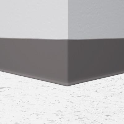 Tarkett / Johnsonite Traditional Duracove Rubber Wall Base DC48-4-5X120 Grey Roll Cove (Partial Piece - Sample)