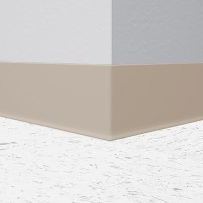 Tarkett / Johnsonite Traditional Vinyl Wall Base #49 Beige Roll Cove (Partial Piece - Sample)