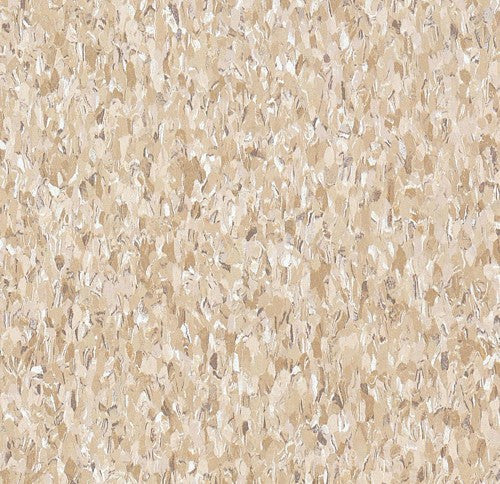 Armstrong 51830 Cottage Tan Standard Excelon Imperial Texture Vinyl Composition Tile VCT (Partial Piece - Sample)