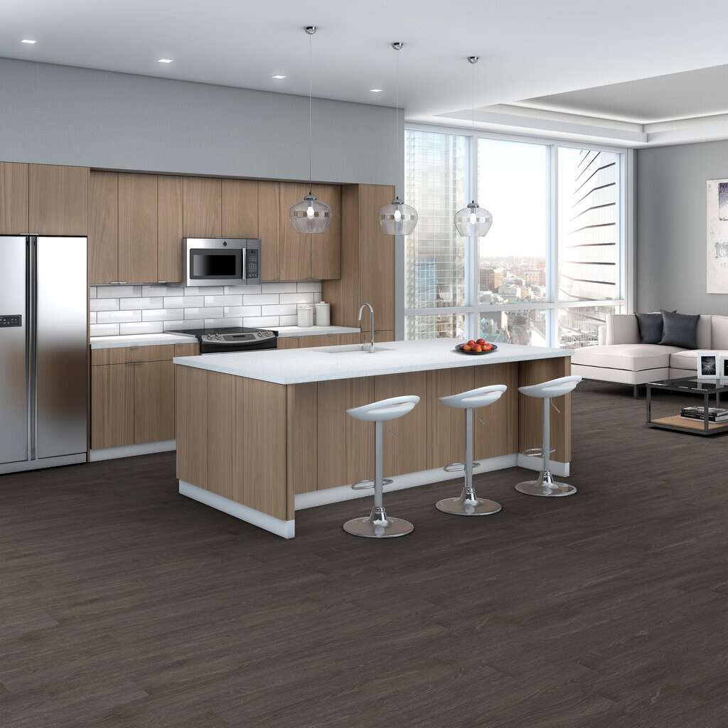 Shaw Symbiotic 20 5M303-00564 Carbon 5.96" X 48" Vinyl Plank (41.72 SF/Box)