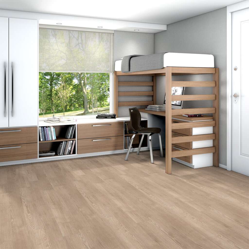 Shaw Symbiotic 5.0 5M308-00173 Sandstone 6" X 48" Vinyl Plank (20 SF/Box)