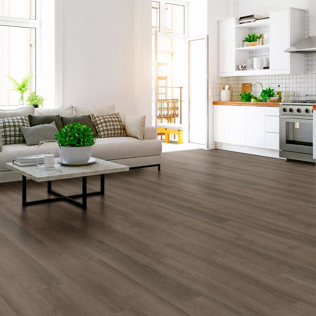 Shaw 5th & Main Alba Reserve 20 5M329-07100 Seneca Oak 7" X 48" Glue Down LVP (41.98 SF/Box)