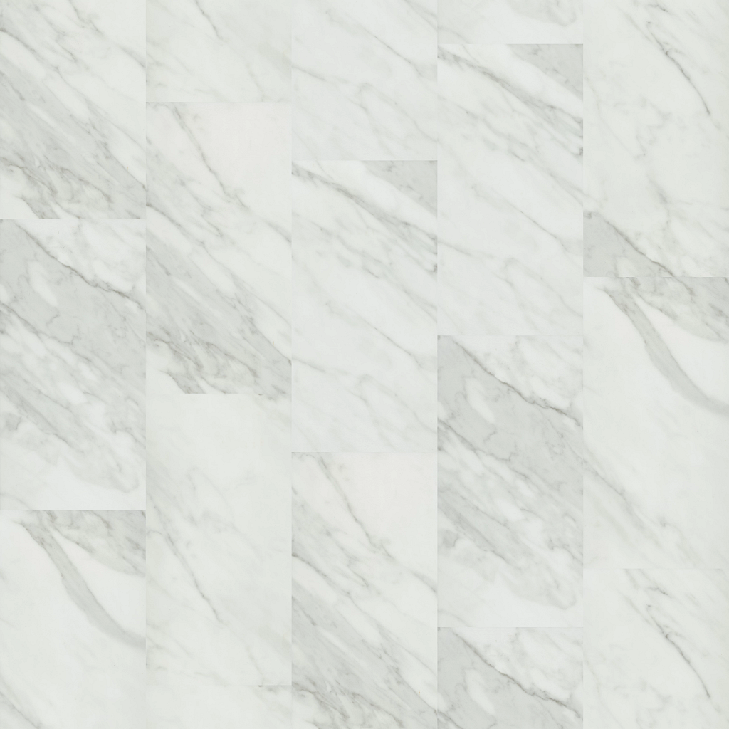 Shaw Pylon SPC 5M407-01172 Carrara White 12" x 24" Luxury Vinyl Plank (28.03 SF/Box) Full-Checkout