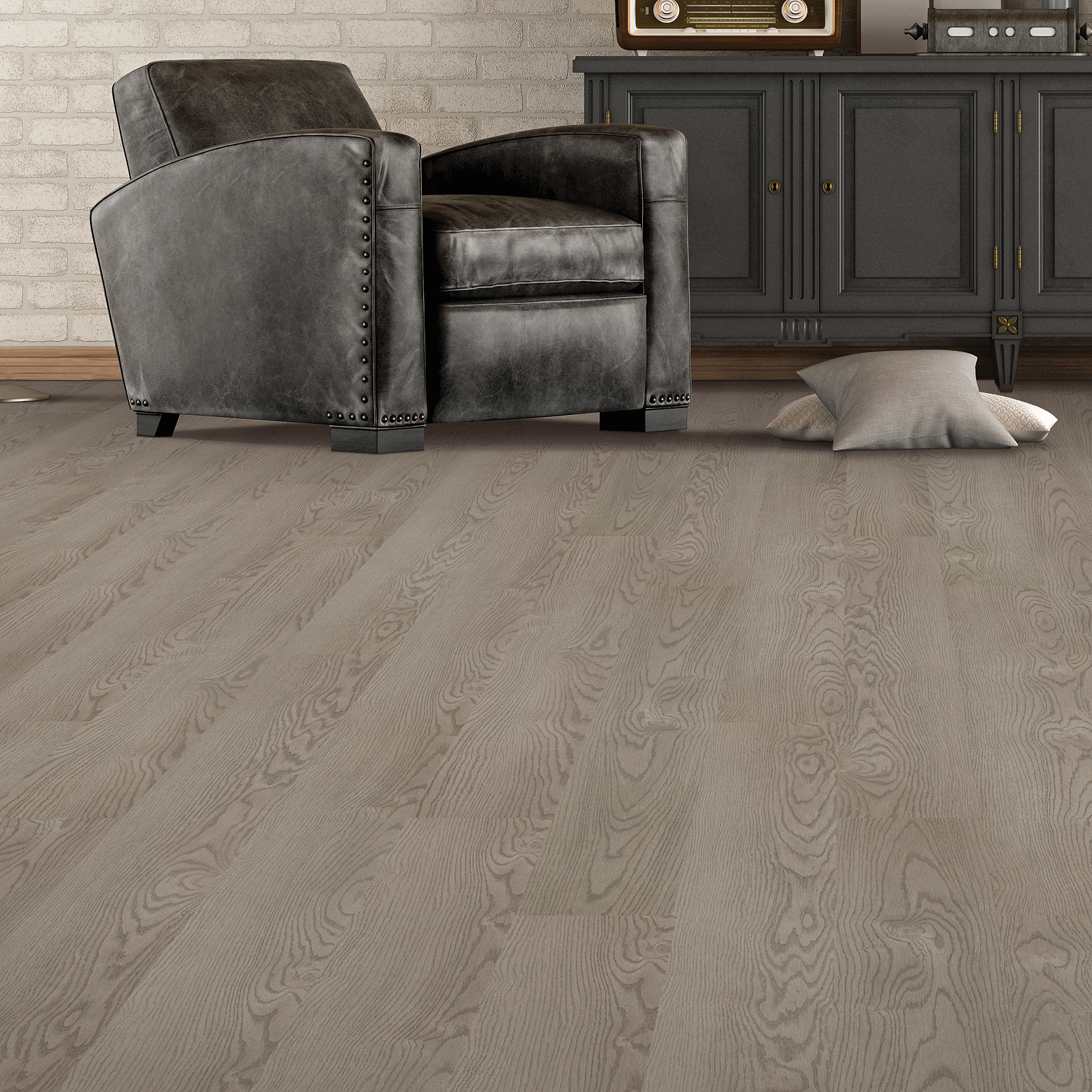 Mohawk SolidTech Essentials Pro Solutions 12MIL DB PRS96-16 Gray Mist Vinyl Plank 6" X 48" (54 SF/Box)