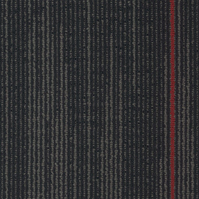 Pentz Carpet Reverb Plank 7056P-3139 Crimson 12" x 48" (55.98 SF/Box)