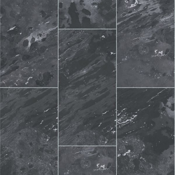 Armstrong Alterna D7162 Dynamic Grey Luxury Vinyl Tile (Partial Piece - Sample)