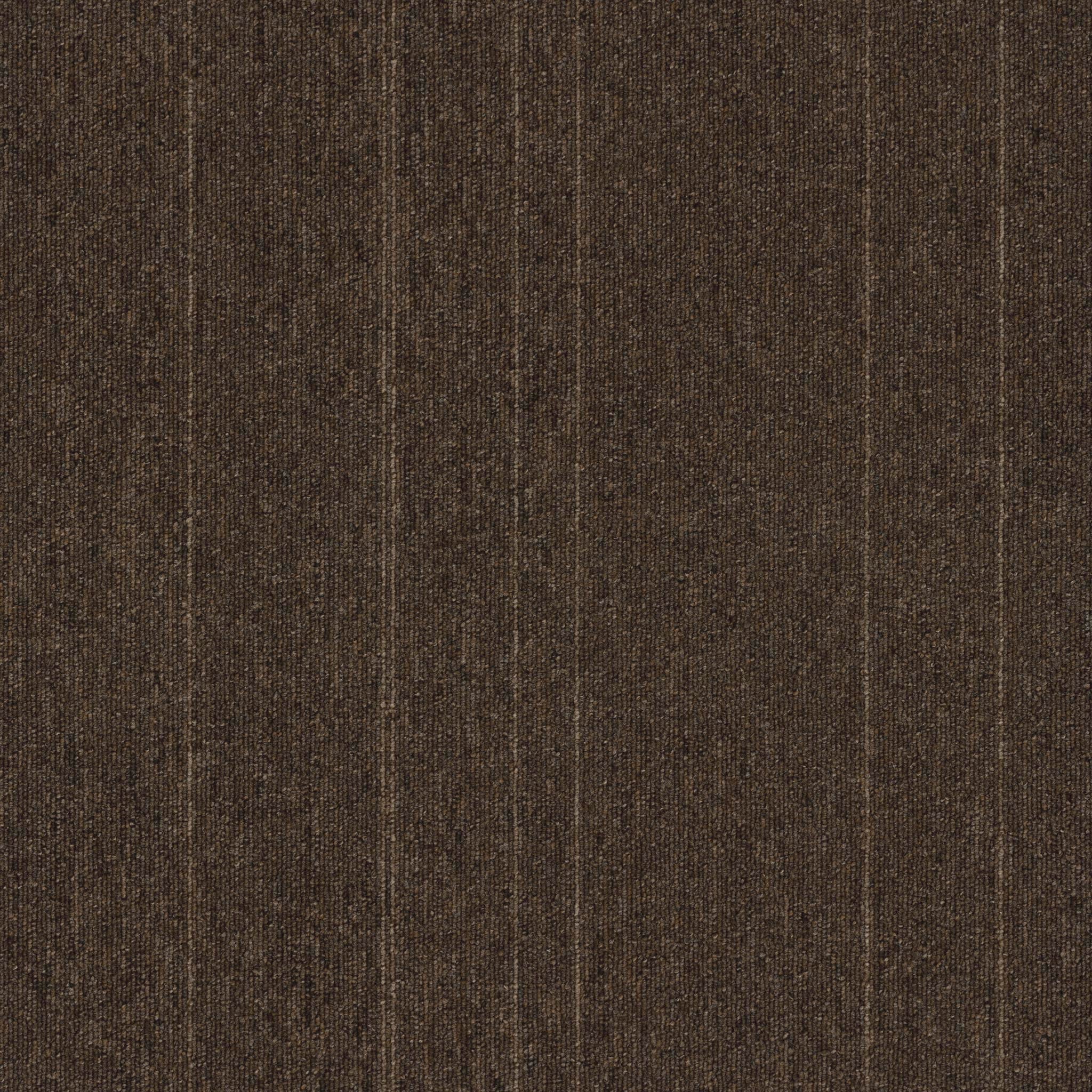 Pentz Carpet Uplink Groove 7289T-3130 Brown  (Partial Piece - Sample)