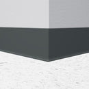 Tarkett / Johnsonite Traditional Duracove Rubber Wall Base DCT82-6X100 Black Pearl Roll Straight (Partial Piece - Sample)