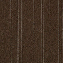 Aladdin Rule Breaker Stripe Carpet Tile QA135-869 Hickory (Partial Piece - Sample)