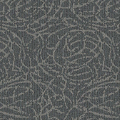Aladdin Meandering Trail Carpet Tile 2B219-937 Concrete 24" x 24"