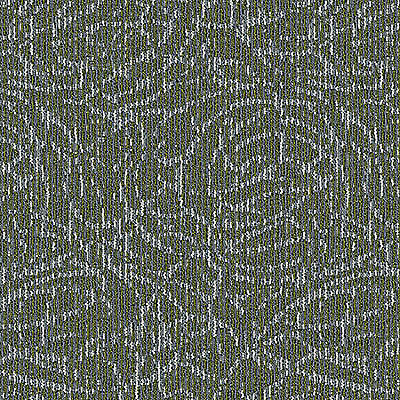 Aladdin Meandering Trail Carpet Tile 2B219-626 Sage 24" x 24"