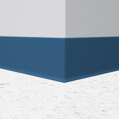 Tarkett / Johnsonite Traditional Duracove Rubber Wall Base DCT84-4X4 Blue Jeans Straight (Partial Piece - Sample)
