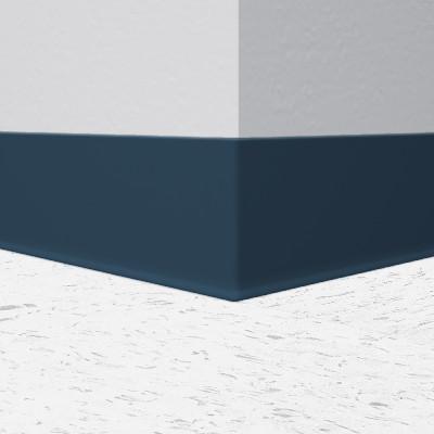 Tarkett / Johnsonite Traditional Duracove Rubber Wall Base #92 Blue Lagoon Cove (Partial Piece - Sample)