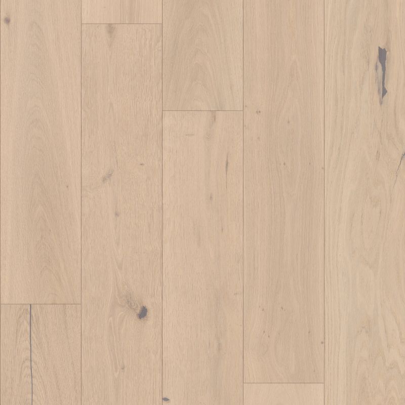 Shaw Expressions SW707-01162 Cadence 7.50" x Random Lengths up to 74.8" Engineered Brushed White Oak Hardwood Flooring (23.31 Sf/Box)