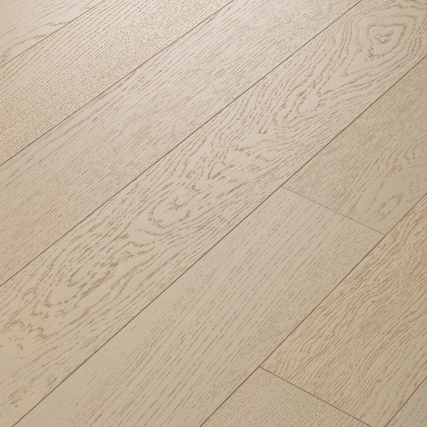 Shaw Empire Oak Plank SW583-01007 Astor 5" x Random Lengths up to 70.87" Engineered Wire Brushed White Oak Hardwood Flooring (29.53 SF/Box)