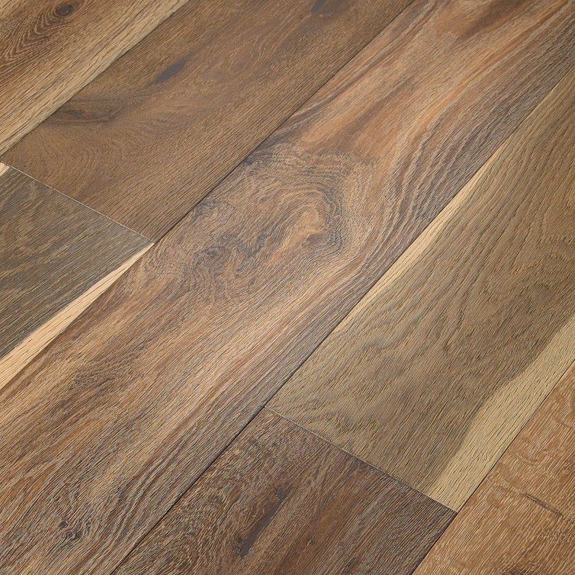 Shaw Expressions SW707-09047 Freeform 7.50" x Random Lengths up to 74.8" Engineered Brushed White Oak Hardwood Flooring (23.31 SF/Box)