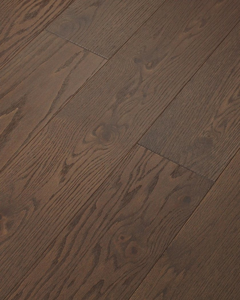 Shaw Exploration Oak SW713-07079 Vale 6.38" x Random Lengths up to 58.56" Engineered Sliced Wire Brushed Oak Hardwood Flooring (30.48 SF/Box)