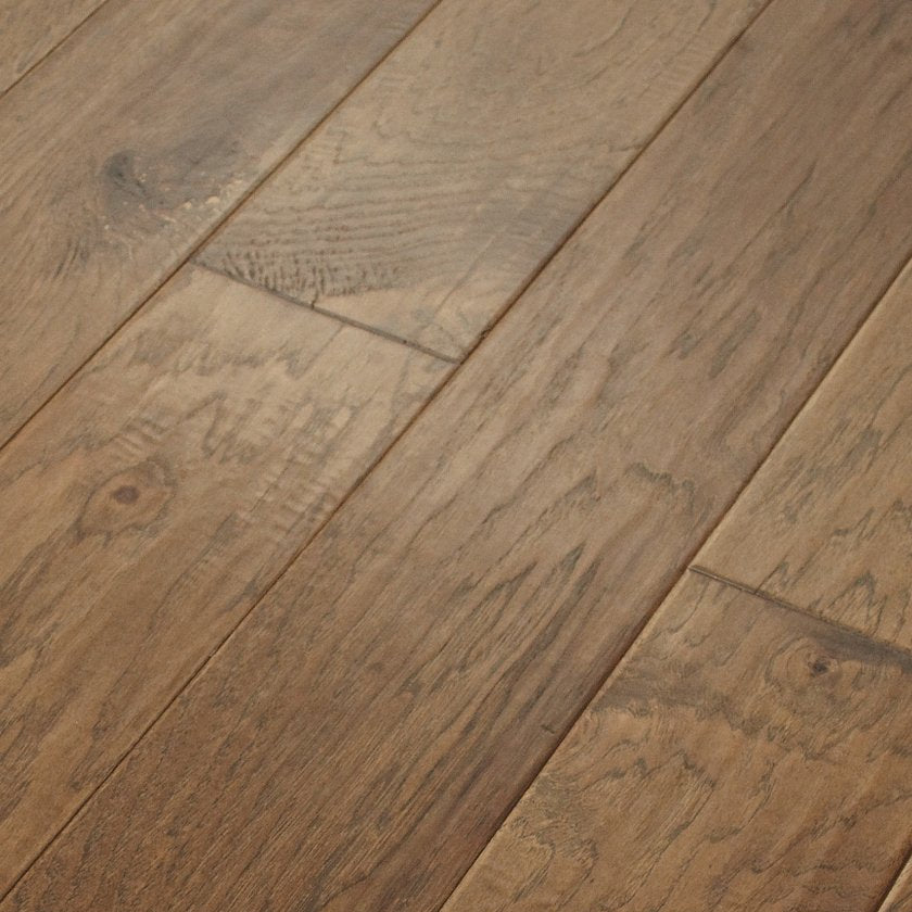 Shaw Riverstone SW593-07016 Vintage 6.38" x Random Lengths up to 58.5" Engineered Scraped Hickory Hardwood Flooring (30.48 SF/Box)