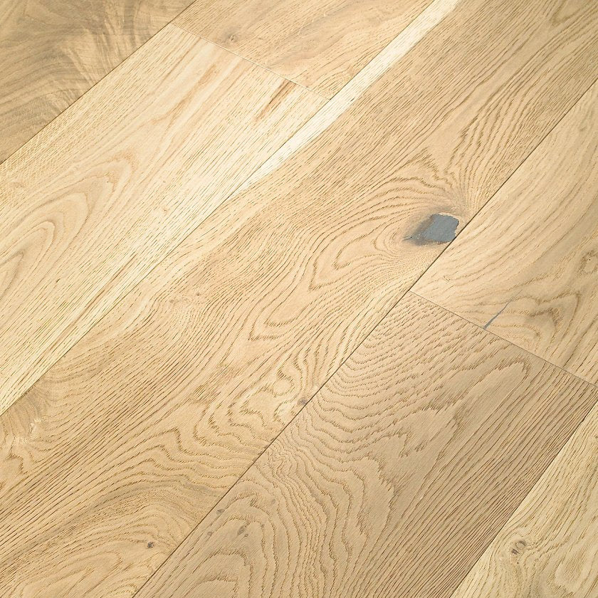 Shaw Castlewood Oak SW485-02047 Dynasty 7.48" x Random Lengths up to 74.8" Engineered Brushed White Oak Hardwood Flooring (31.09 SF/Box)