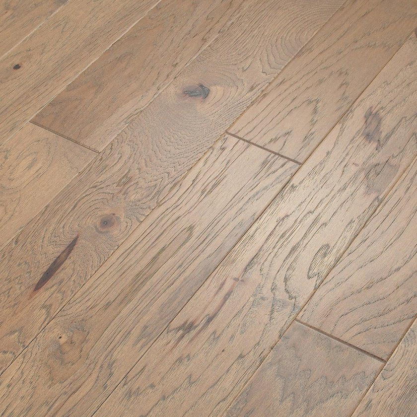 Shaw High Plains 5 SW711-02052 Jute 5" x Random Lengths up to 58.5" Engineered Wirebrushed Hickory Hardwood Flooring (23.66 SF/Box)
