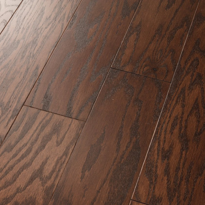 Shaw Timeless Oak 5" SW695-00874 Hazelnut 4.94" x Random Lengths up to 58.56" Engineered Smooth Oak Hardwood Flooring (19.72 SF/Box)