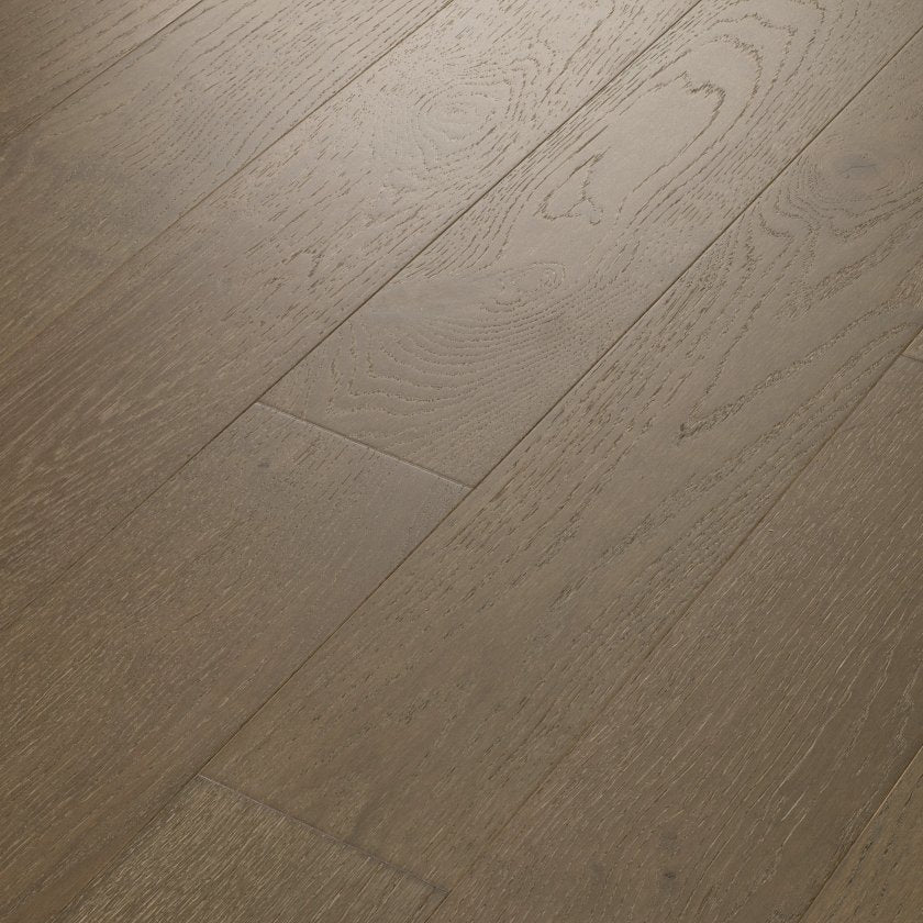 Shaw Empire Oak Plank SW583-05052 Ashlee Grey 5" x Random Lengths up to 70.87" Engineered Wire Brushed White Oak Hardwood Flooring (29.53 SF/Box)