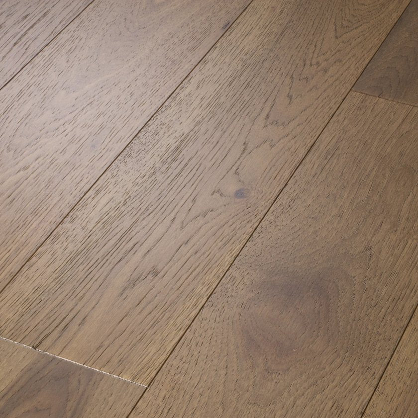 Shaw Castlewood Hickory SW486-07018 Romanesque 7.48" x Random Lengths up to 74.8" Engineered Wire Brushed Hickory Hardwood Flooring (31.09 SF/Box)