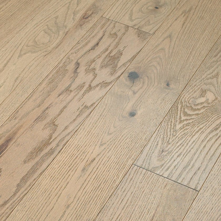 Shaw Exploration Oak SW713-07074 Voyage 6.38" x Random Lengths up to 58.56" Engineered Sliced Wire Brushed Oak Hardwood Flooring (30.48 SF/Box)