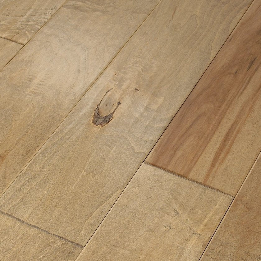 Shaw Pacific Grove SW594-01001 Gold Dust 6.38" x Random Lengths up to 58.5" Scraped Maple Hardwood Flooring (30.48 SF/Box)