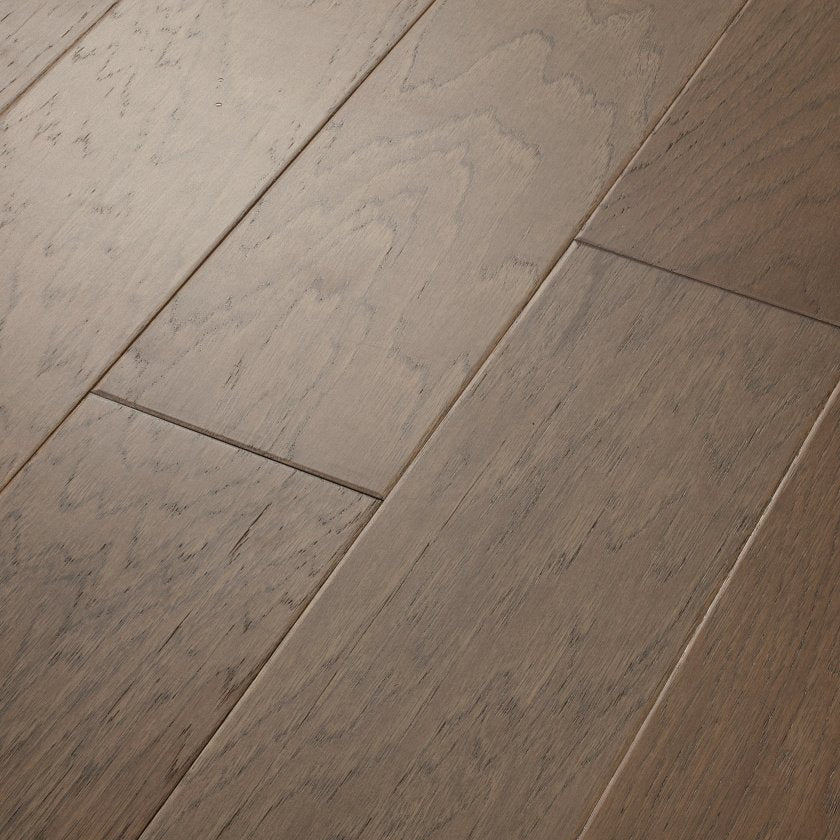 Shaw High Plains 6 3/8 SW712-07069 Hide 6.37" Wide x Random Lengths up to 58.5" Engineered Wirebrushed Hickory Hardwood Flooring (30.48 SF/Box)