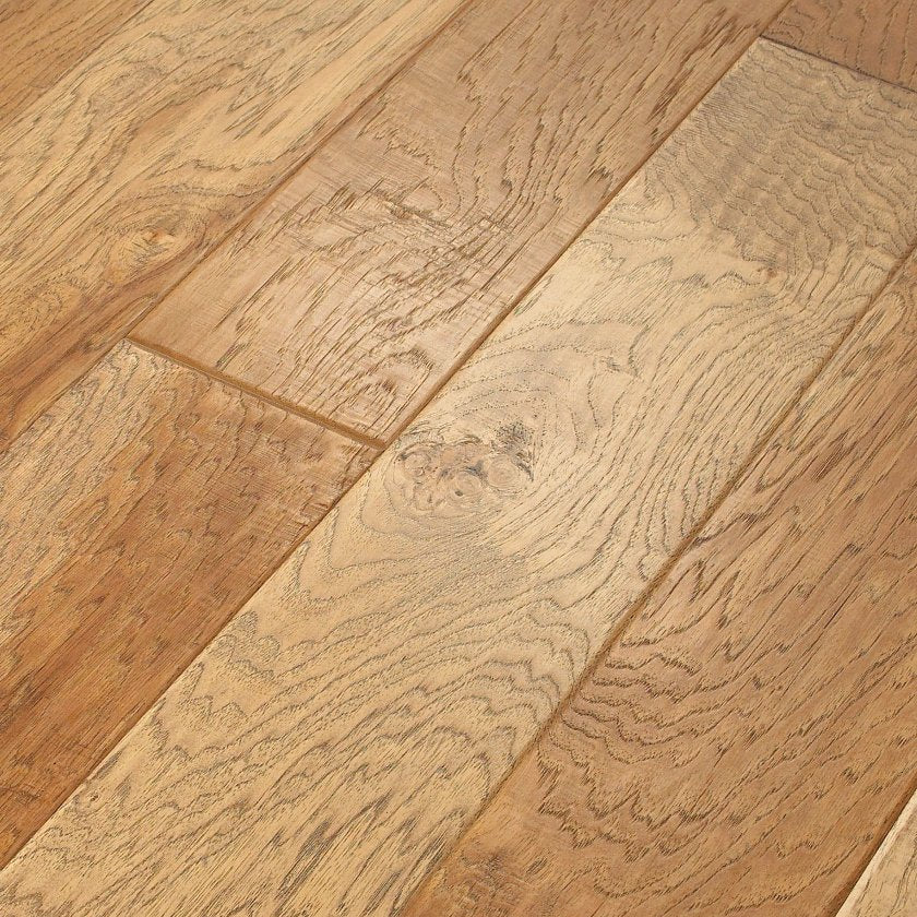 Shaw Sequoia 6 3/8 SW545-02002 Bravo 6.38" x Random Lengths up to 58.5" Engineered Scraped Hickory Hardwood Flooring (30.48 SF/Box)