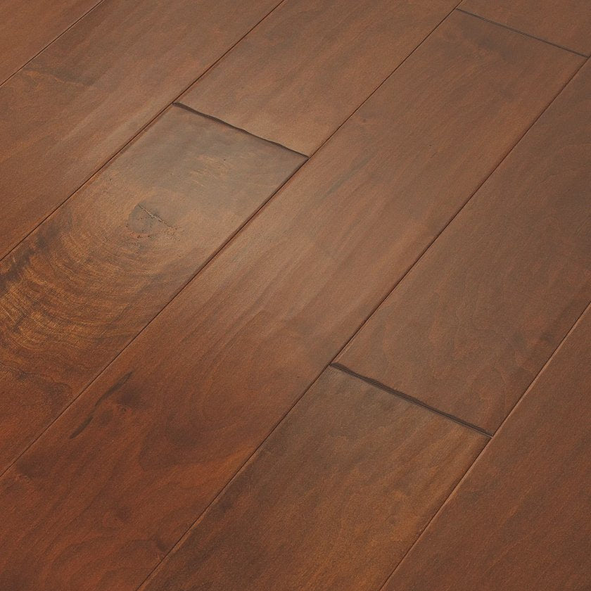 Shaw Coral Springs SW591-00627 Burnside 5" x Random Lengths up to 58.5" Engineered Scraped Maple Hardwood Flooring (23.66 SF/Box)