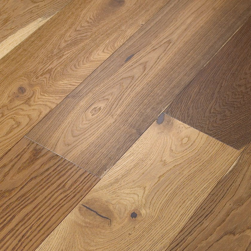 Shaw Expressions SW707-07067 Prose 7.50" x Random Lengths up to 74.8" Engineered Brushed White Oak Hardwood Flooring (23.31 SF/Box)