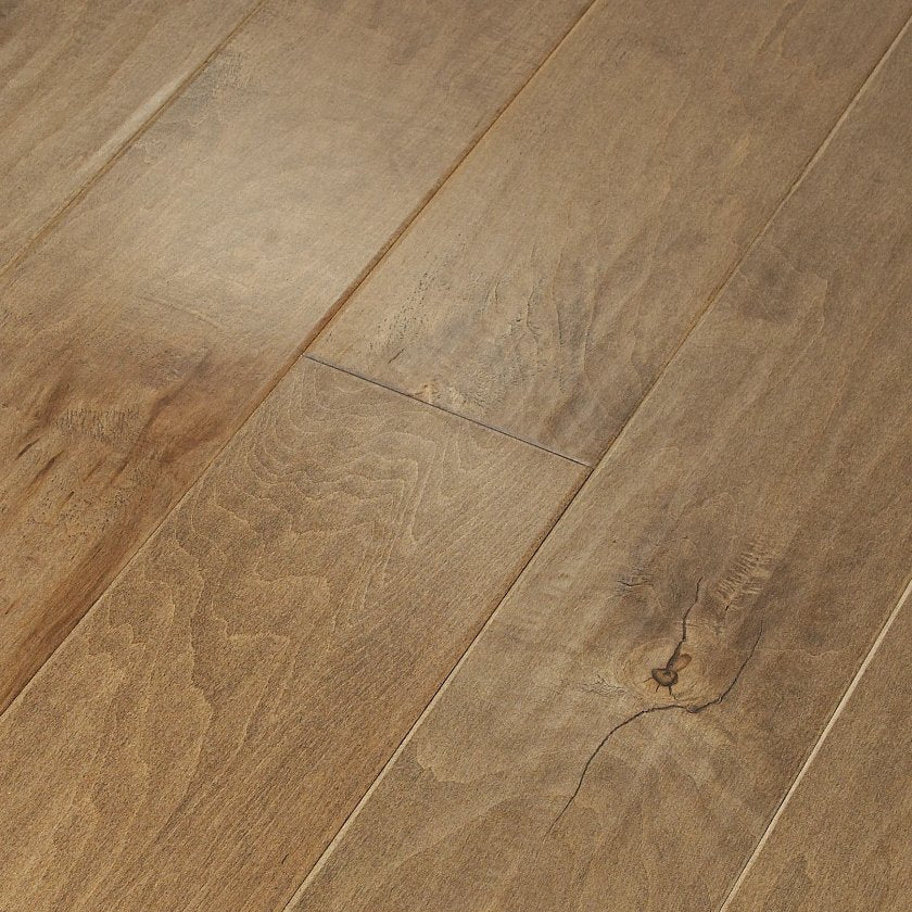Shaw Pacific Grove SW594-02005 Buckskin 6.38" x Random Lengths up to 58.5" Scraped Maple Hardwood Flooring (30.48 SF/Box)