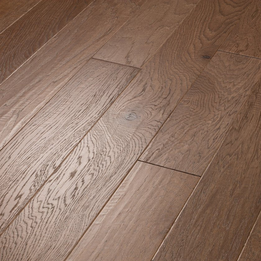 Shaw Fremont Hickory SW592-00528 Weathered Gate 5" x Random Lengths up to 58.5" Engineered Scraped Hickory Hardwood Flooring (23.66 SF/Box)