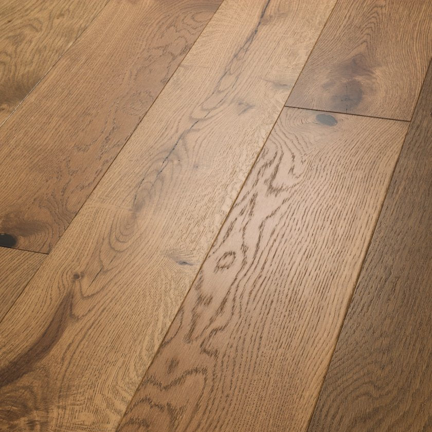 Shaw Reflections White Oak SW661-07066 Woodlands 7" x Random Lengths up to 82.5" Engineered Wire Brushed White Oak Hardwood Flooring (23.58 SF/Box)