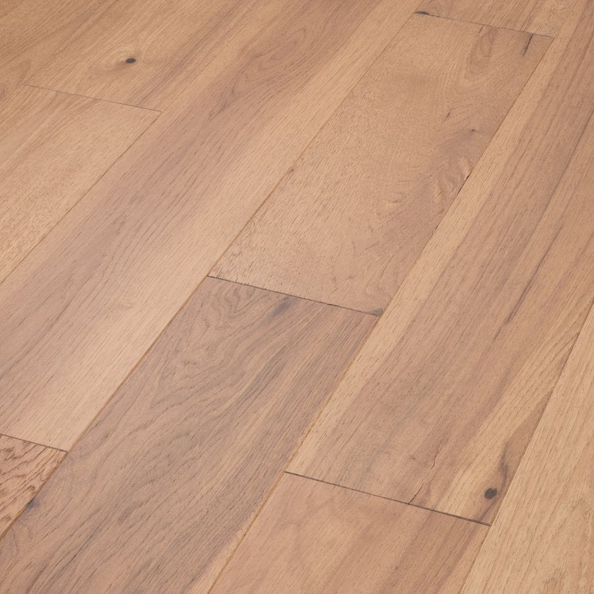 Shaw Exploration Hickory SW740-01103 Dune 6.38" x Random Lengths up to 58.56" Hardwood (30.48 SF/Box)