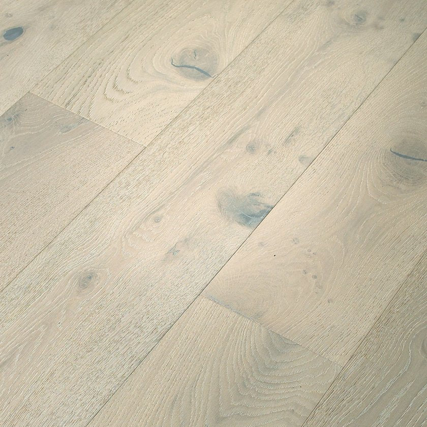 Shaw Castlewood Oak SW485-01075 Knight 7.48" x Random Lengths up to 74.8" Engineered Brushed White Oak Hardwood Flooring (31.09 SF/Box)
